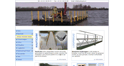 Desktop Screenshot of drijvende-steigers.nl