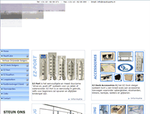 Tablet Screenshot of drijvende-steigers.nl